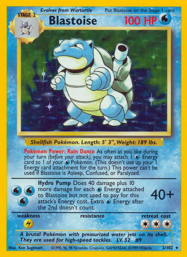 Blastoise Holo