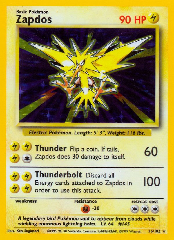 Zapdos Holo