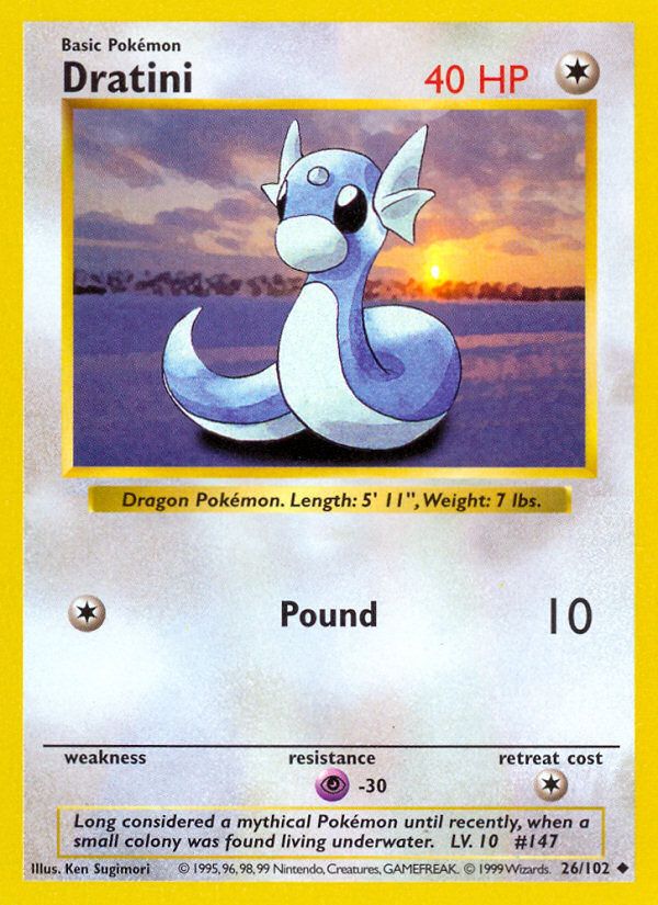 Dratini Shadowless 