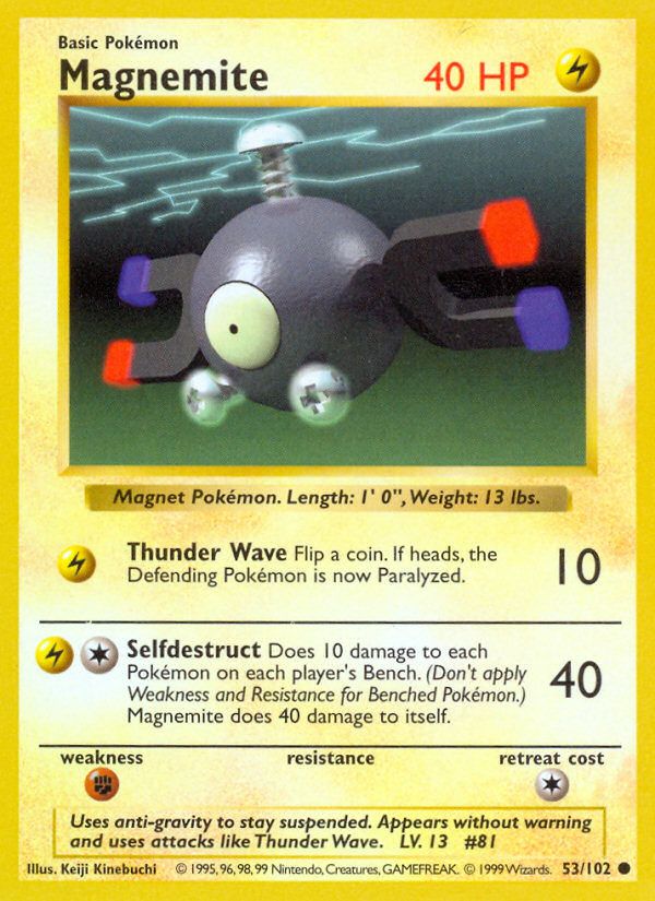 Magnemite Shadowless 