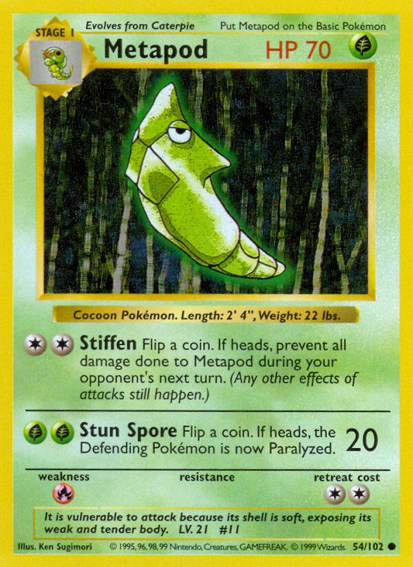 Metapod Shadowless 