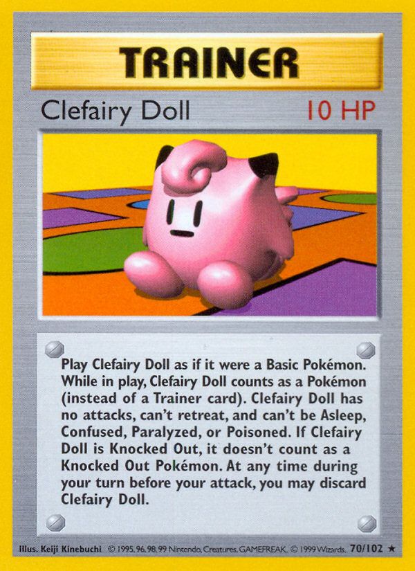 Clefairy Doll Shadowless 