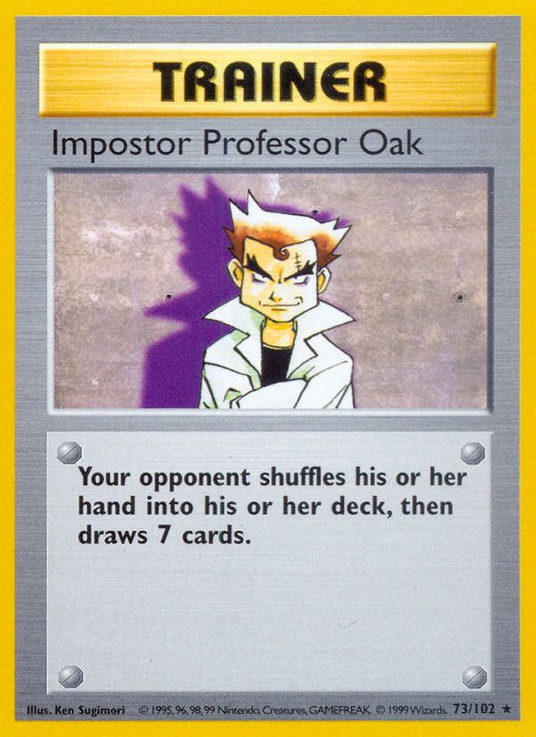 Imposter Prof. Oak Shadowless 