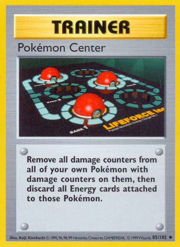 Pokemon Center Shadowless 