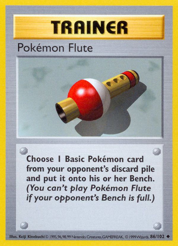 Pokemon Flute Shadowless 