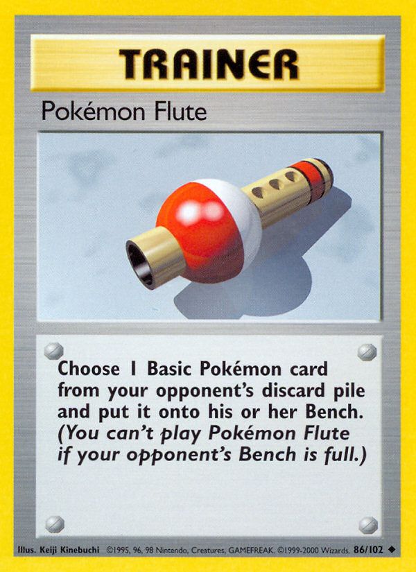 Pokemon Flute Base Set 1999-2000 