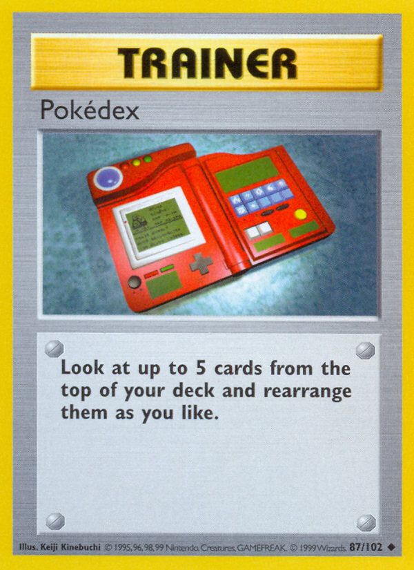 Pokedex Shadowless 