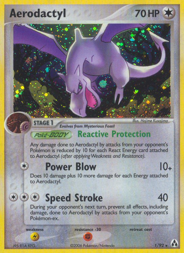 Aerodactyl Reverse Foil 