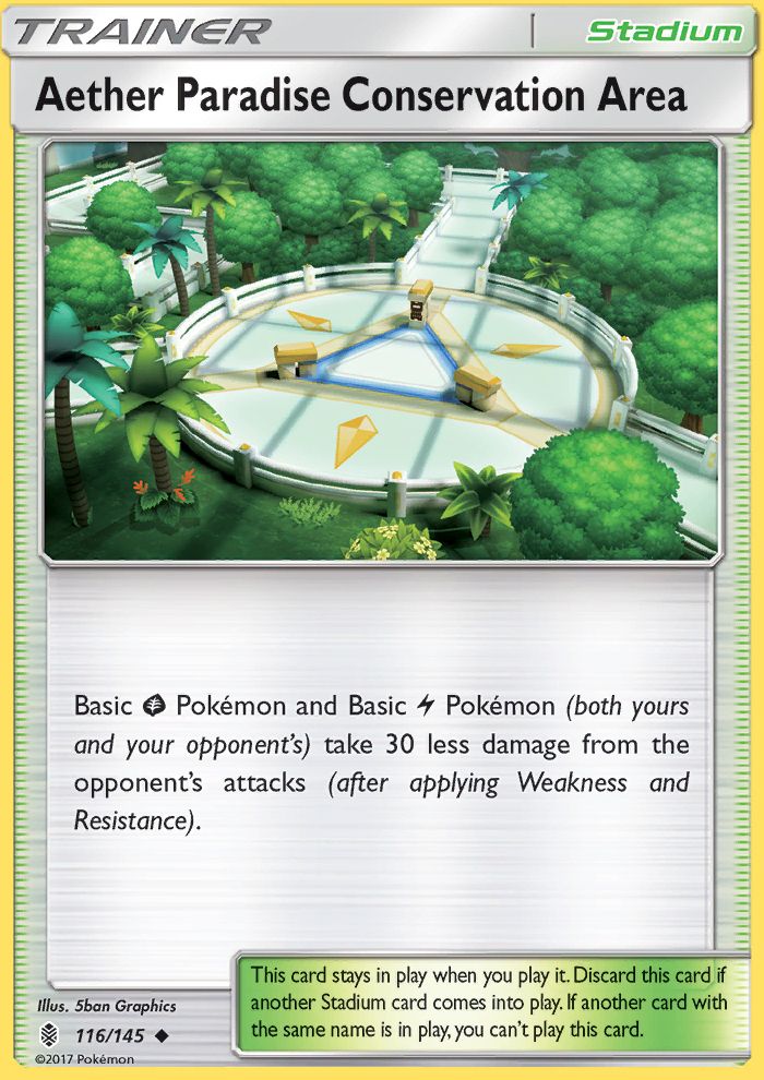 Aether Paradise Conservation Area Reverse Foil 