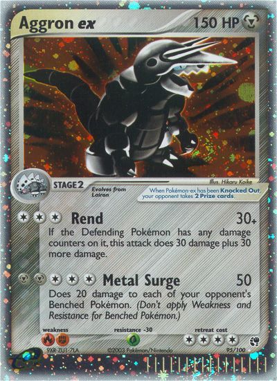 Aggron EX Holo