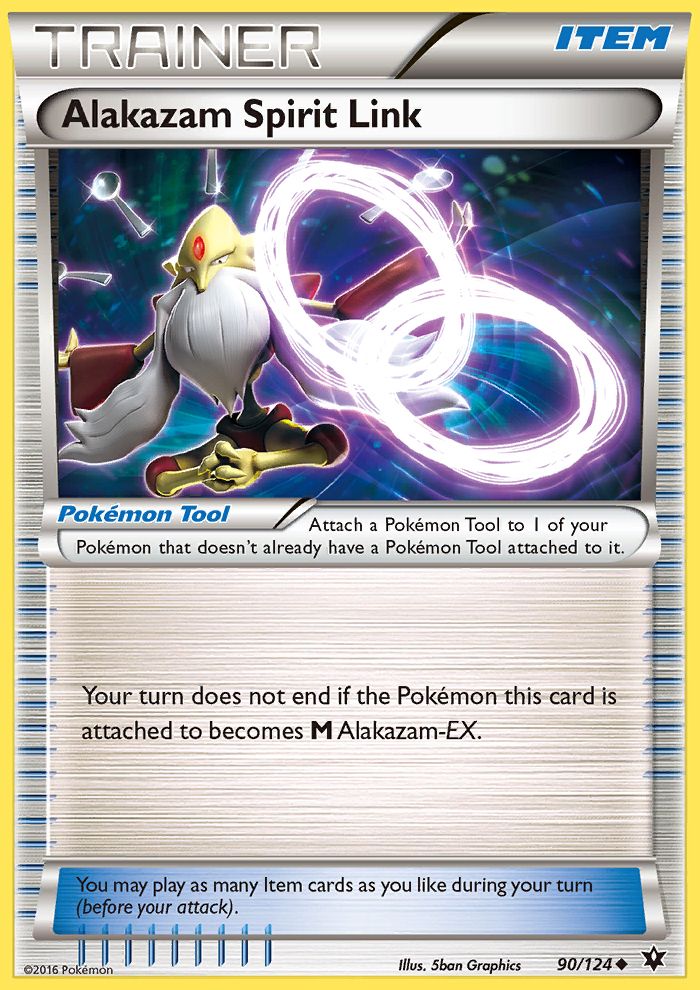 Alakazam Spirit Link Reverse Foil 