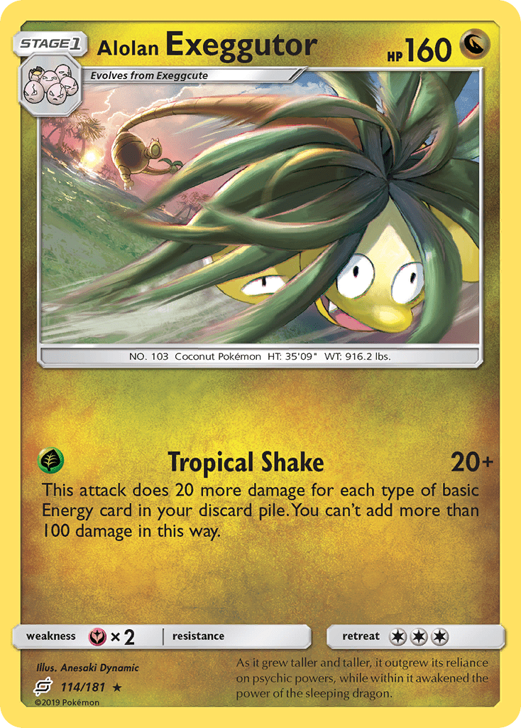 Alolan Exeggutor Reverse Foil 