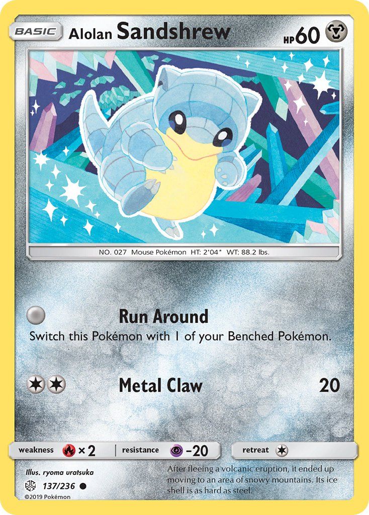 Alolan Sandshrew Reverse Foil 