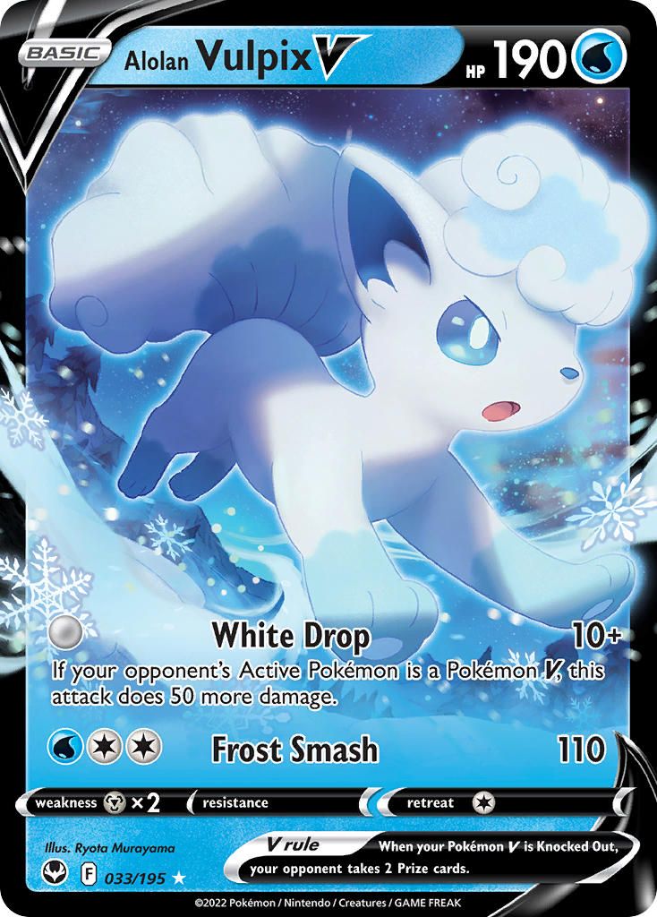 Alolan Vulpix V Holo