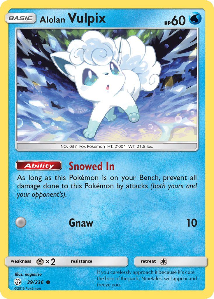 Alolan Vulpix Reverse Foil 