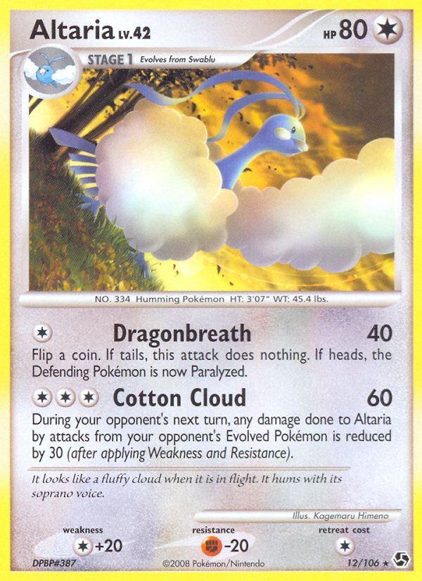 Altaria Reverse Foil 