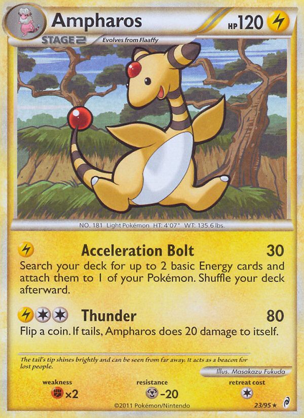 Ampharos Reverse Foil 