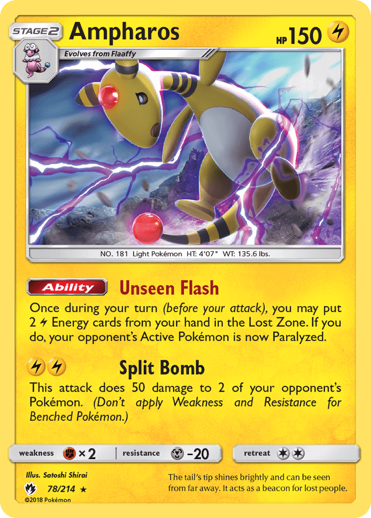 Ampharos Reverse Foil 