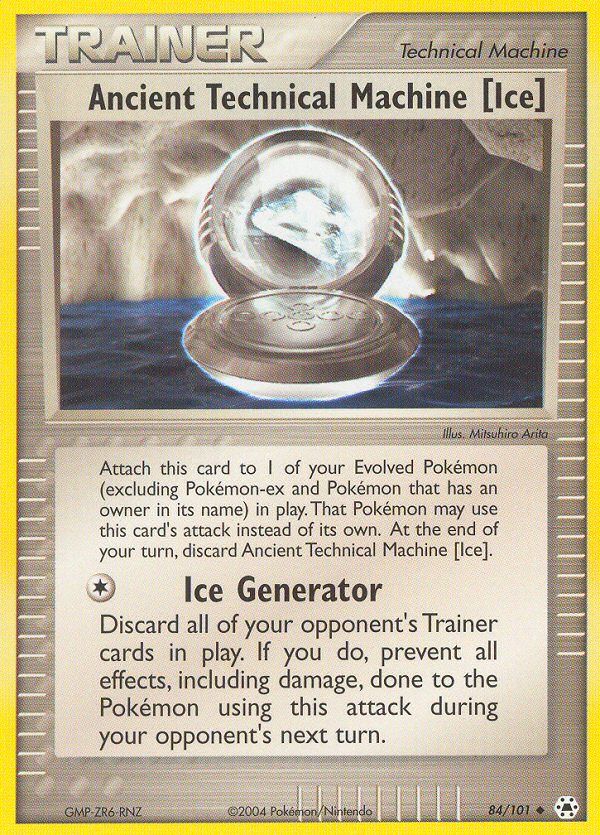 Ancient Technical Machine [Ice] Reverse Holo 