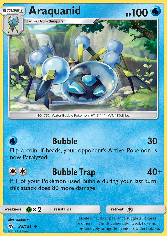 Araquanid Reverse Foil 