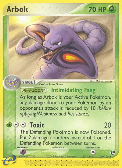 Arbok Reverse Foil 