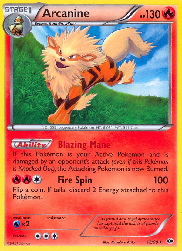 Arcanine Prerelease Holo