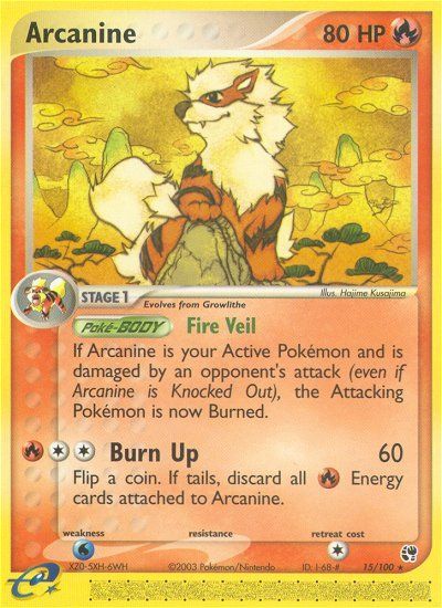 Arcanine Reverse Foil 