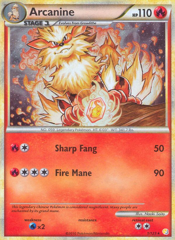 Arcanine Ember Spark Theme Deck 