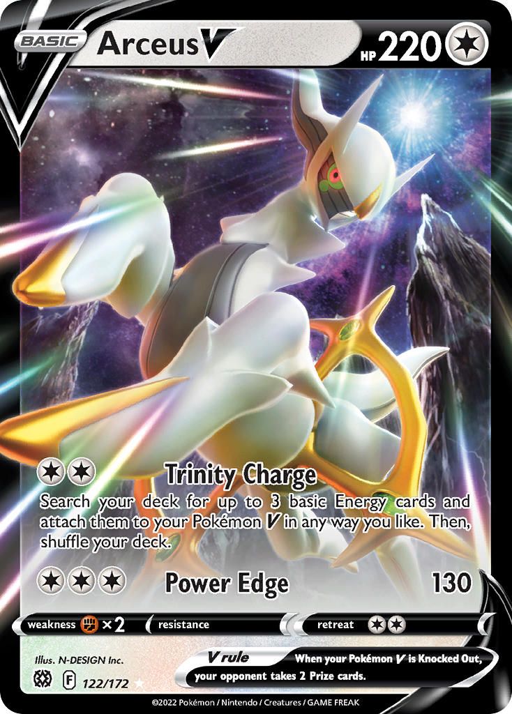 Arceus V Holo