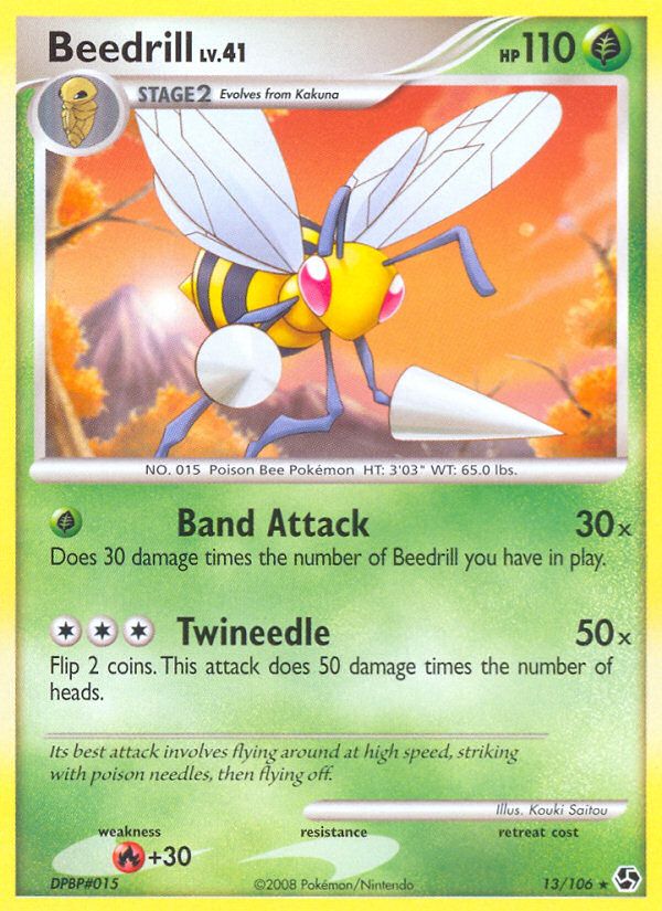 Beedrill Reverse Foil 