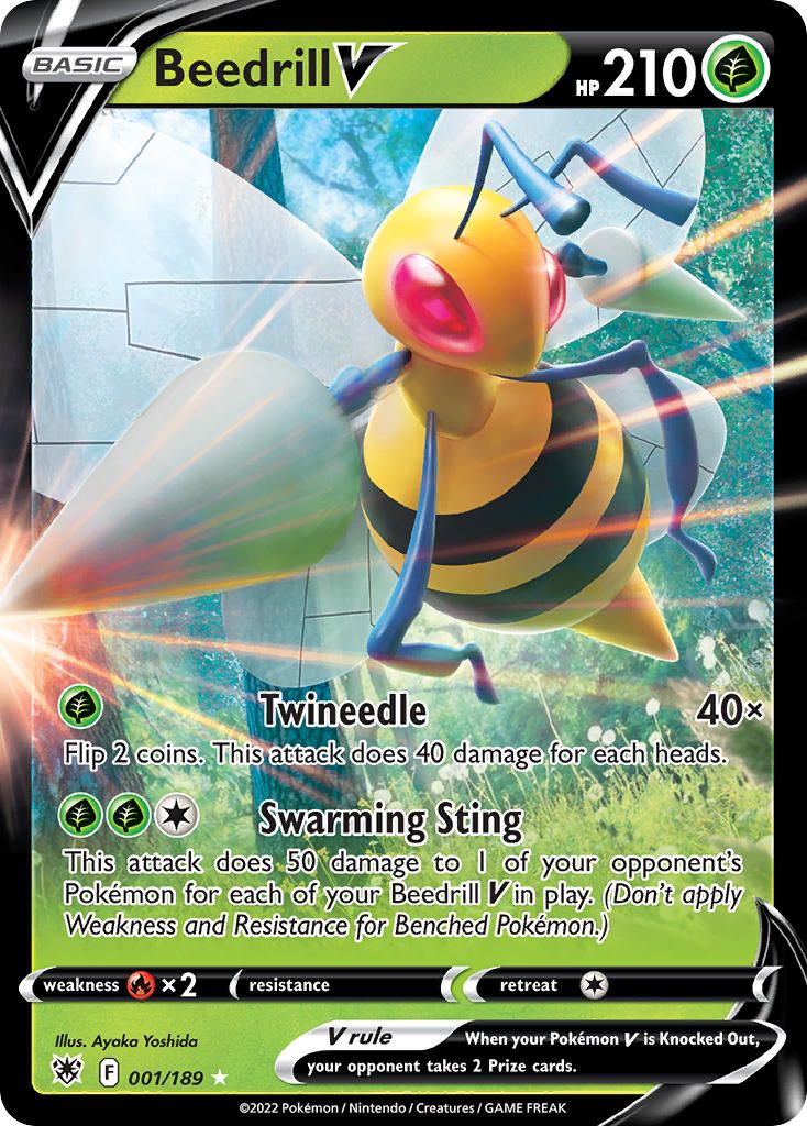 Beedrill V Holo