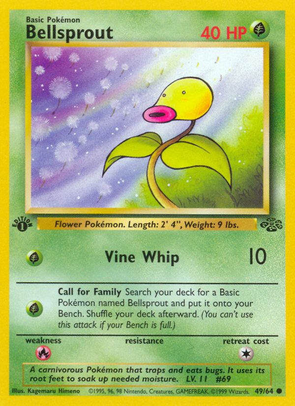 Bellsprout 1st Edition 