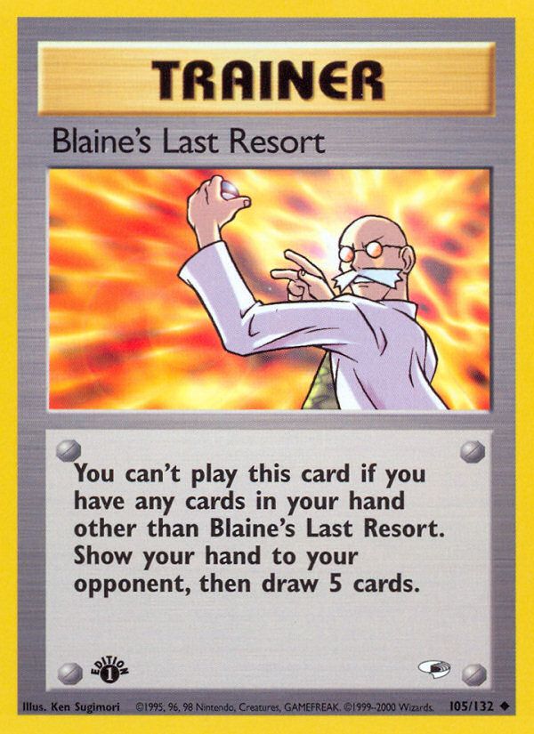 Blaine's Last Resort 1st Edition 