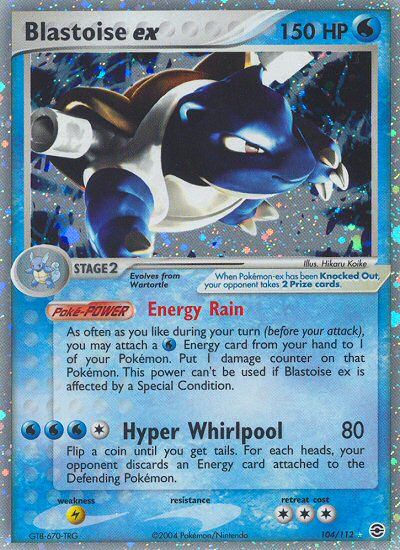 Blastoise EX Holo