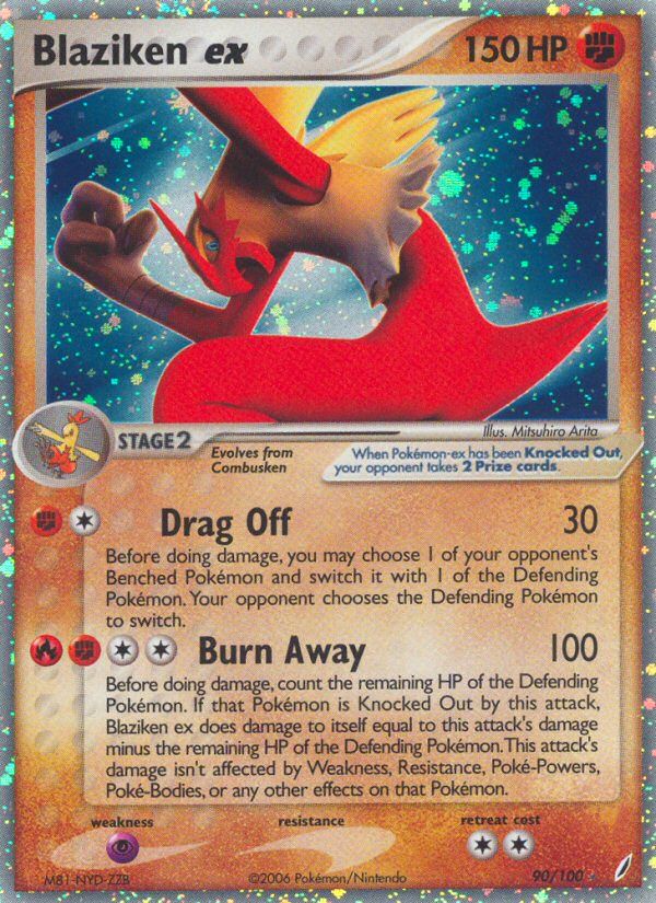 Blaziken EX Holo