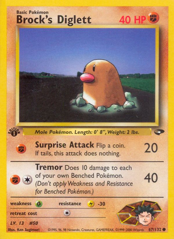 Brock's Diglett 