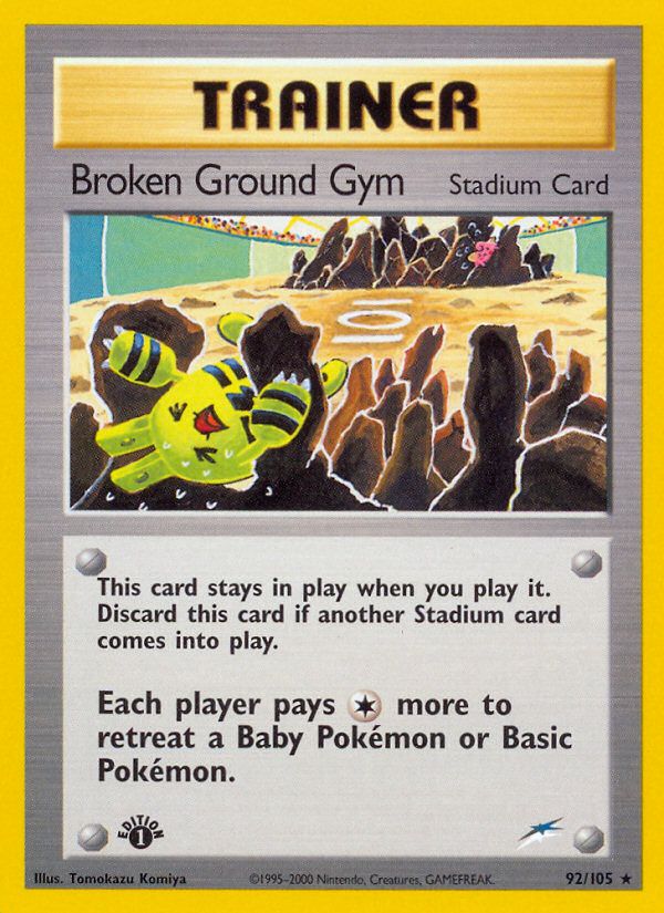 Broken Ground Gym 1st Edition 