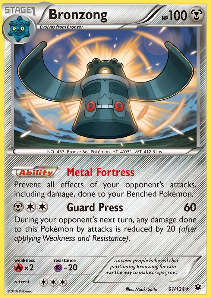 Bronzong Reverse Foil 