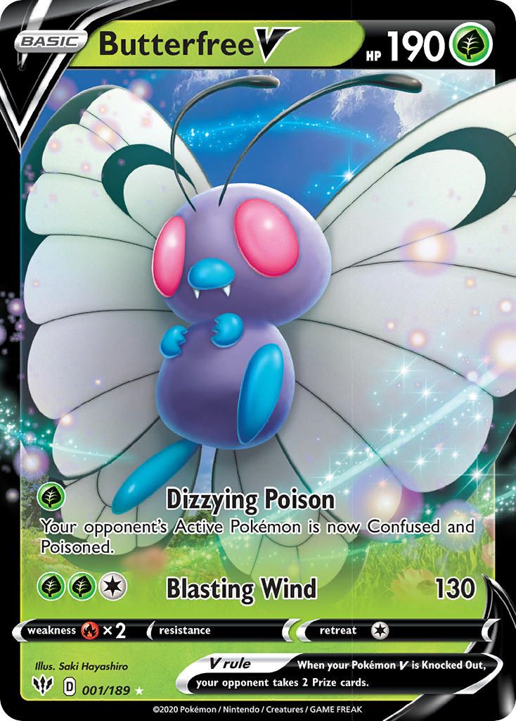 Butterfree V Holo