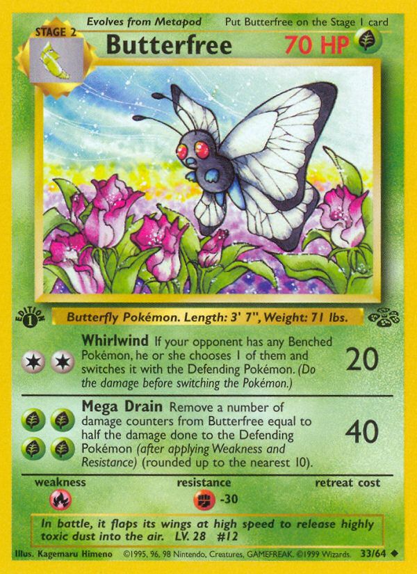 Butterfree 1st Edition 