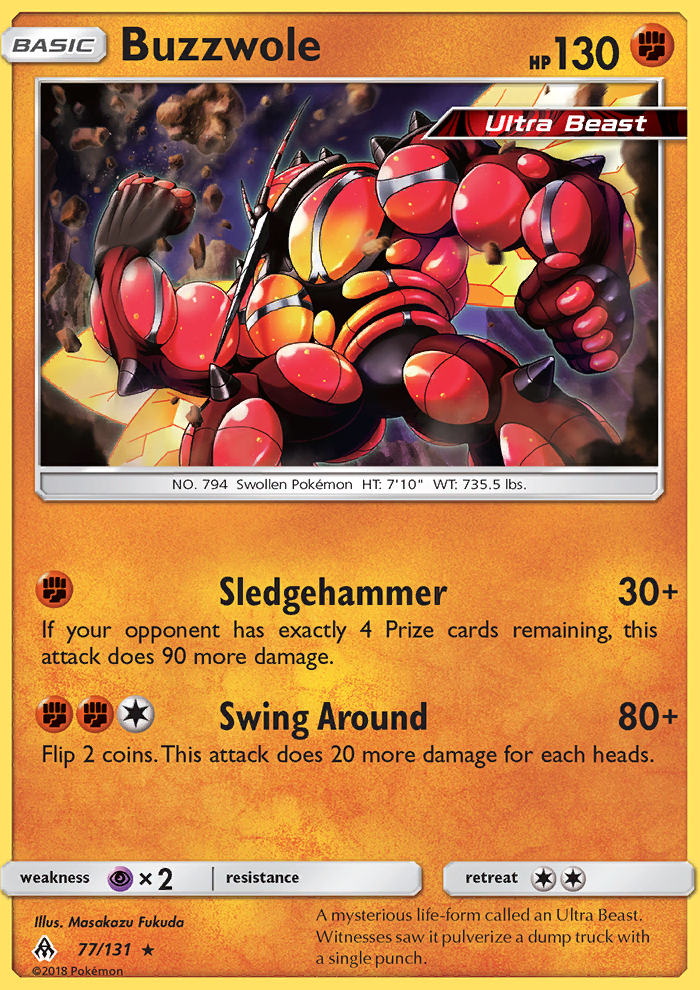 Buzzwole Reverse Foil 