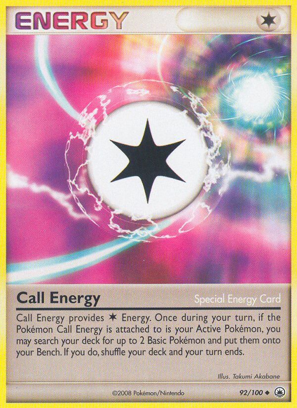 Call Energy Crosshatch-2010 Player Rewards Holo
