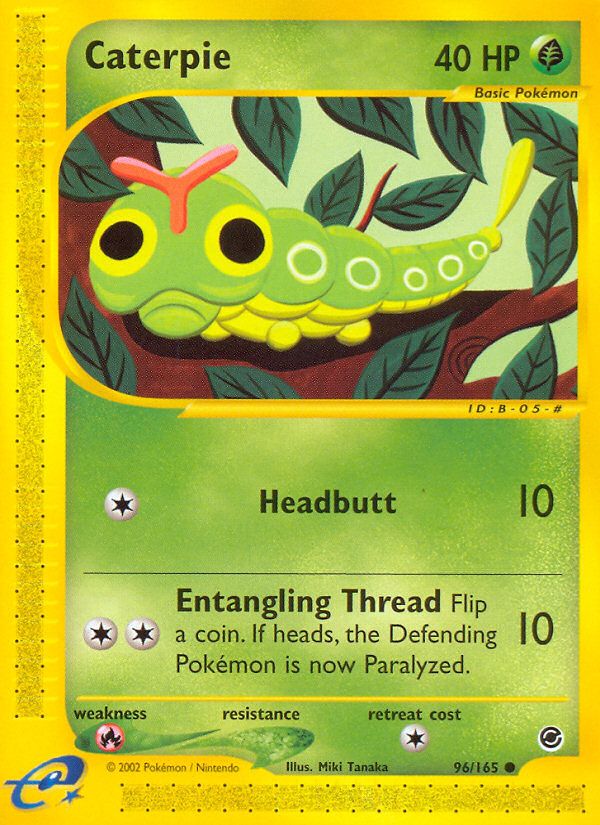 Caterpie Reverse Foil 