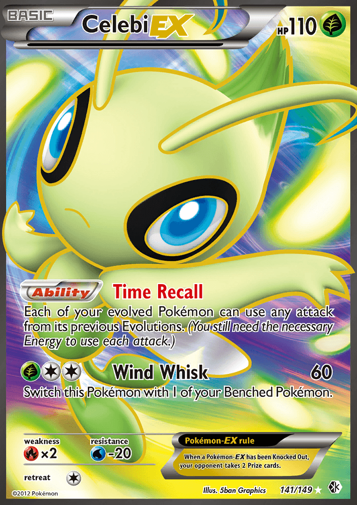 Celebi EX/Full Art Holo 