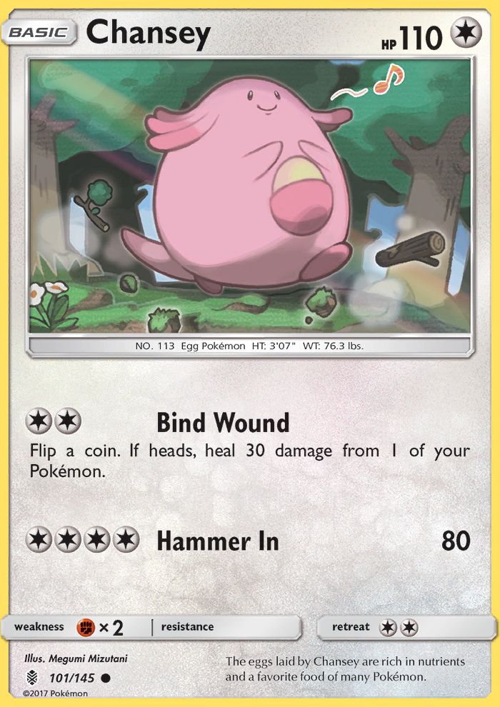 Chansey Reverse Foil 