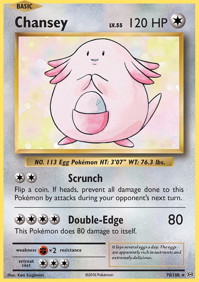 Chansey Reverse Foil 