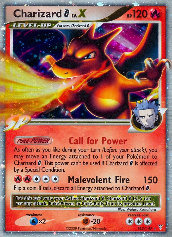 Charizard G LV.X Holo 