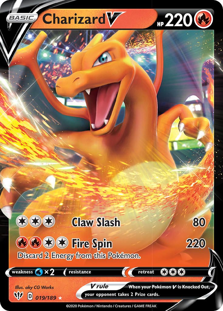 Charizard V Holo