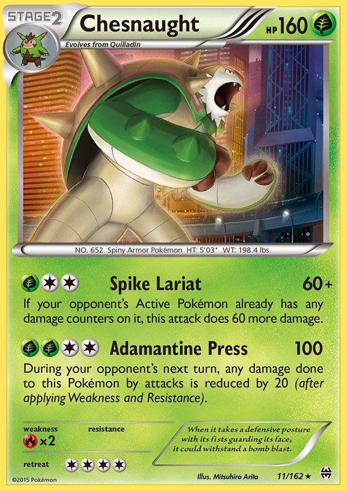 Chesnaught Reverse Foil 