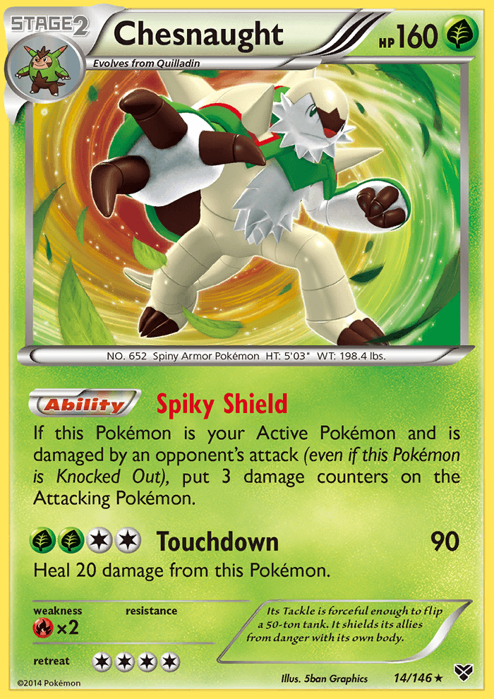 Chesnaught Cosmos Ancient Origins Two Pack Blister Holo